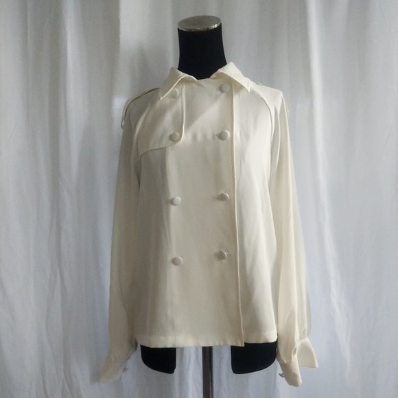 Fashion Union Tops - NWT Fashion Union Cream Women's Blouse Size 6